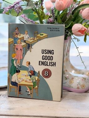 Vintage 1961 Good English Hardback Book. Kitschy | Collectible | 9x7 | Decor